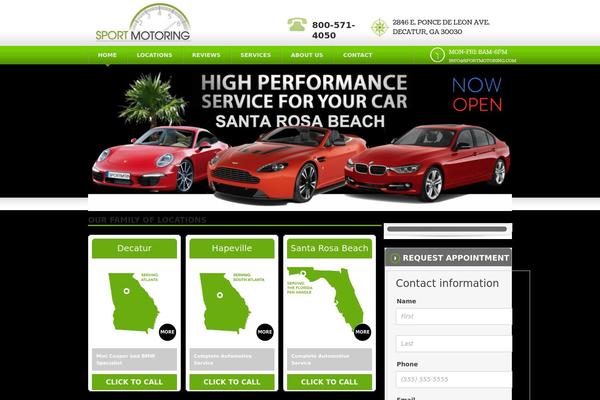 Twenty Eleven theme site design template sample