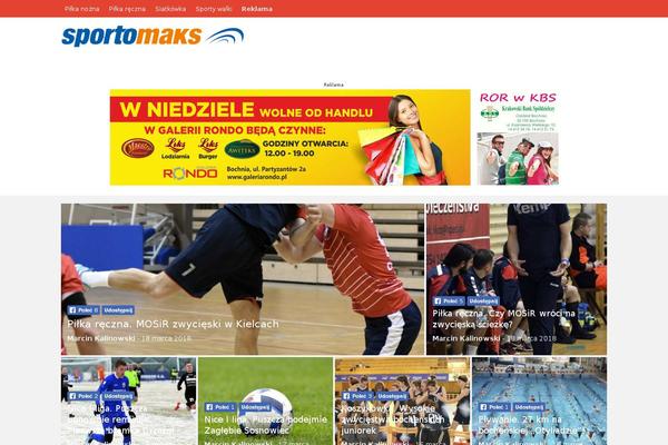 sportomaks.pl site used Top-news
