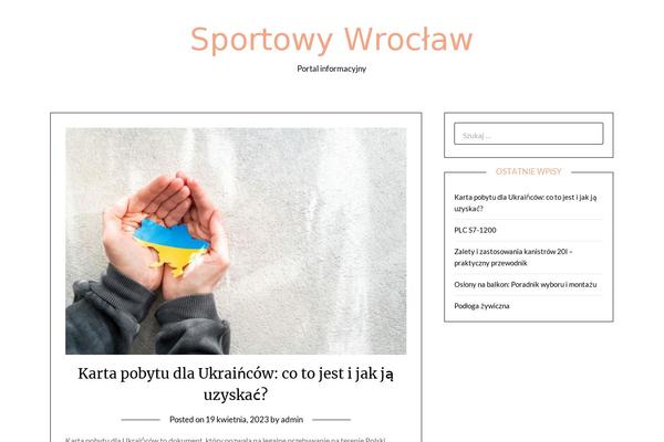 sportowywroclaw.pl site used Retro-perfection