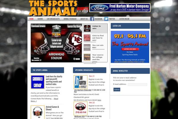 sportsanimalradio.com site used Multinews