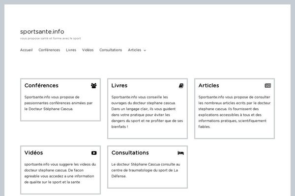 Sitebox theme site design template sample