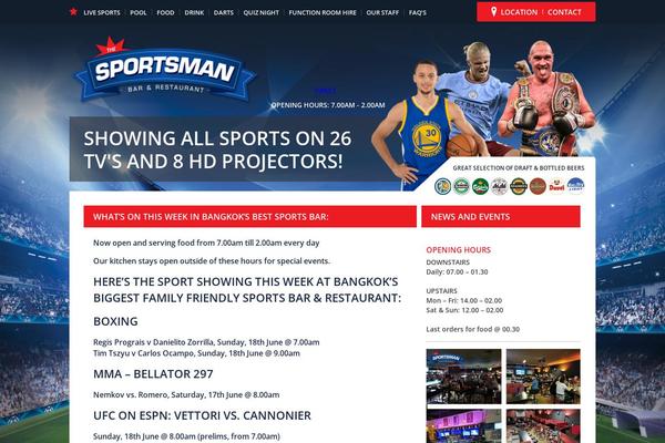 sportsbarbangkok.com site used Sportsman