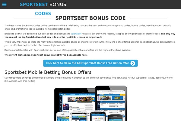 sportsbetbonuscode.com site used Solidbox