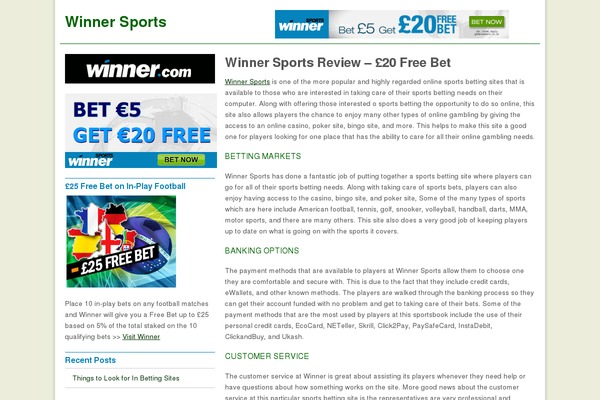 sportsbetting2000.com site used Ministry Free
