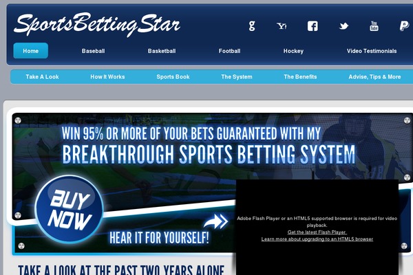 sportsbettingstar.com site used Sportbettingstar