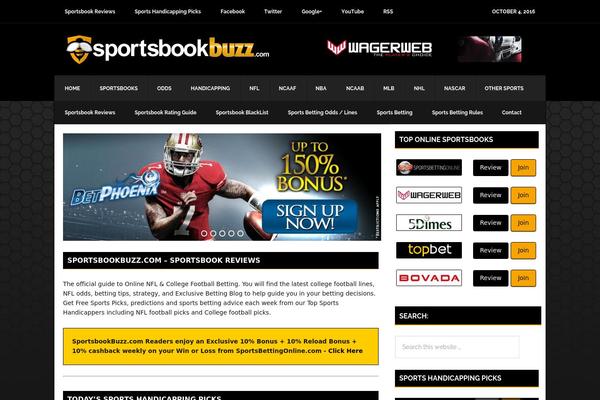 sportsbookbuzz.com site used Buzz-pro