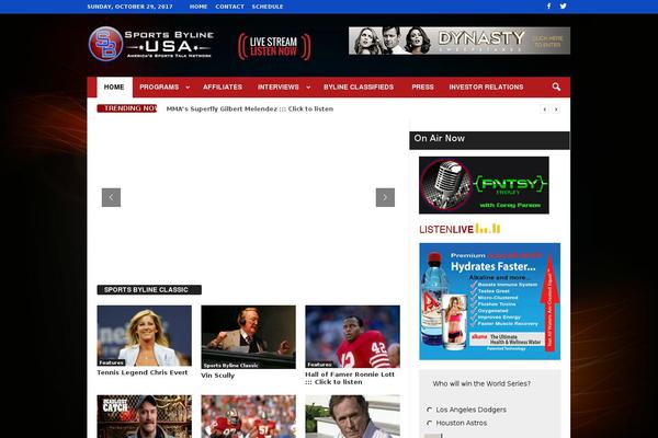 sportsbyline.com site used Gameleon