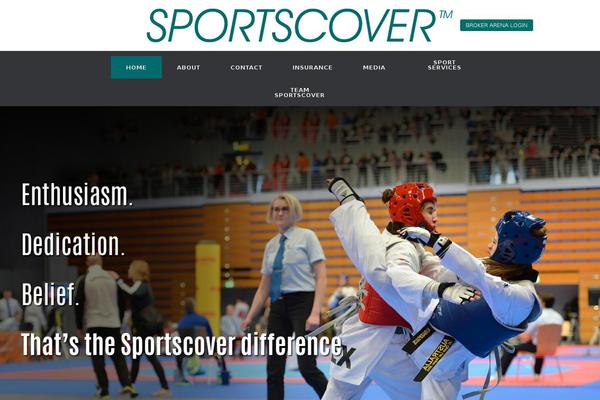 Vantage theme site design template sample
