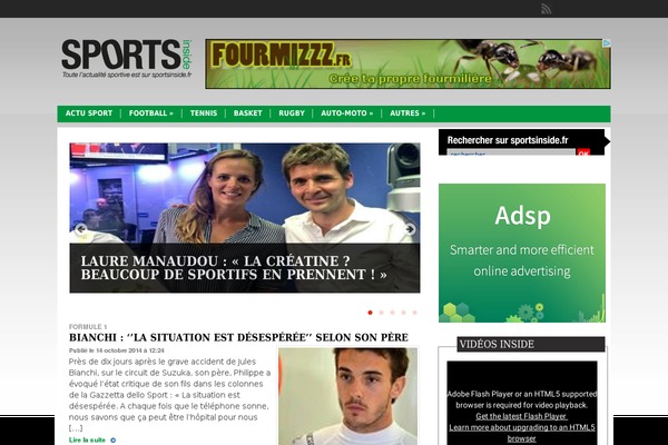 Site using AdFeverXMLinks plugin