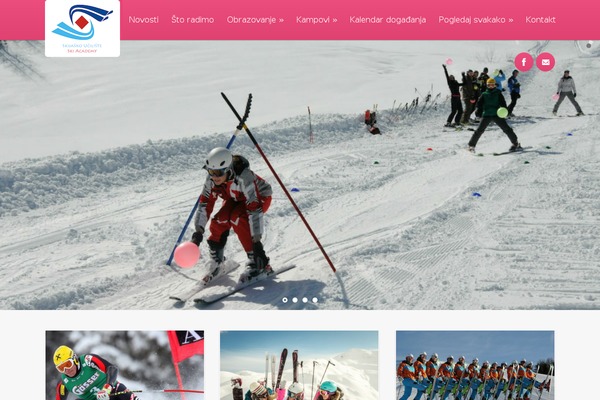 Sport theme site design template sample