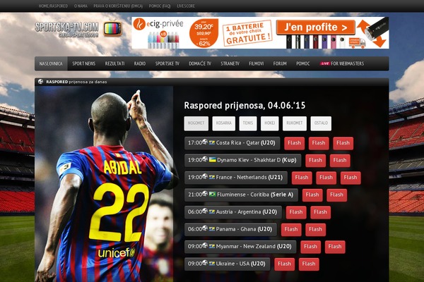 sportska-tv.com site used Sportskatv
