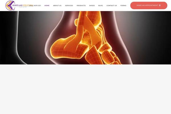 Bridge Child theme site design template sample