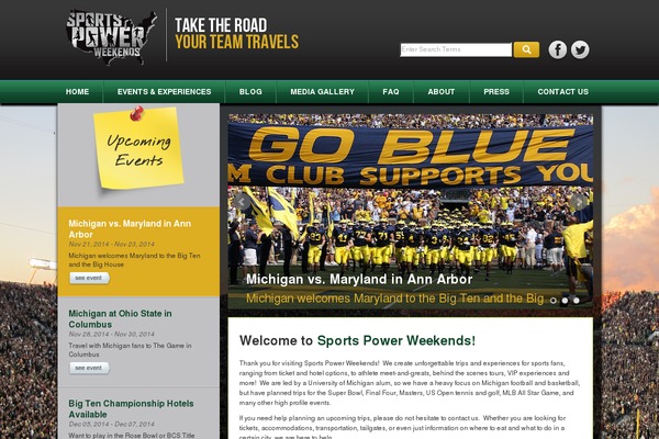 sportspowerweekends.com site used Spw