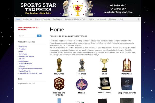 Canvas theme site design template sample