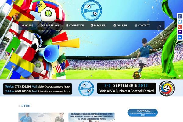 Site using Goodlayers-soccer plugin