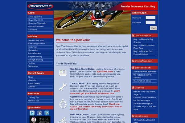 Site using Events-calendar plugin