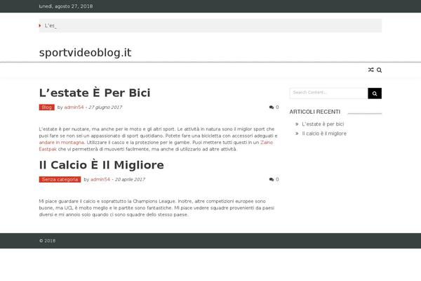 AccessPress Mag theme site design template sample