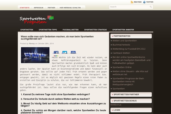 sportwetten-prognose.de site used Diadema