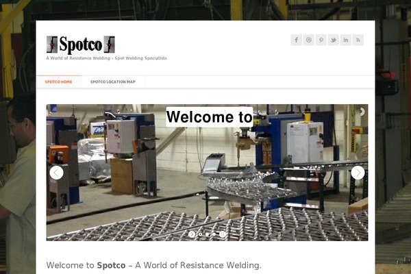 Impreza theme site design template sample