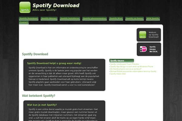 spotifydownload.nl site used StudioPress