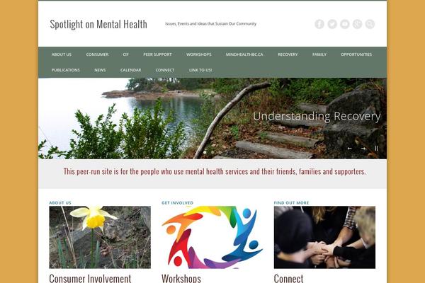 spotlightonmentalhealth.com site used Pinboard