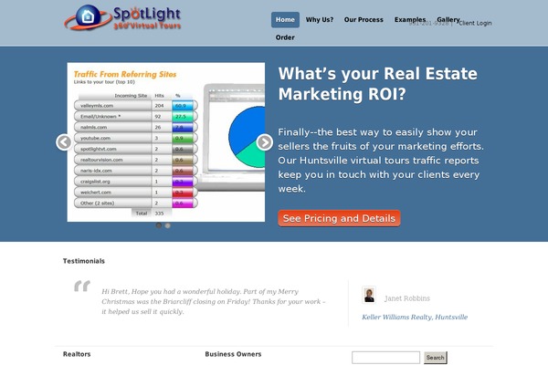 spotlightvt.com site used Builderchild-slvt2010
