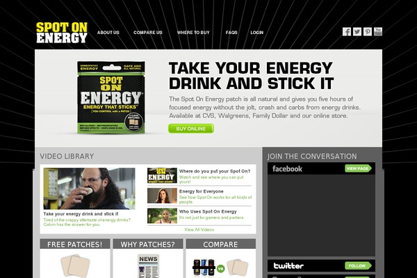 Default theme site design template sample