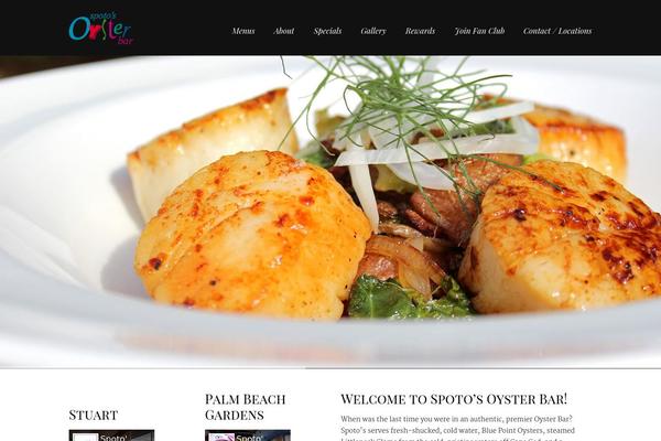 Nosh theme site design template sample