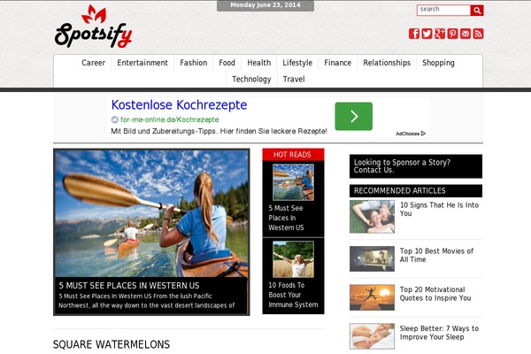 spotsify.com site used Spotsify2