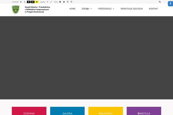 Pe-school theme site design template sample