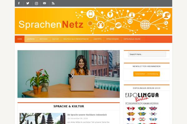 sprachennetz.org site used iMag Mag