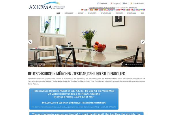 sprachschule-axioma.de site used Wise