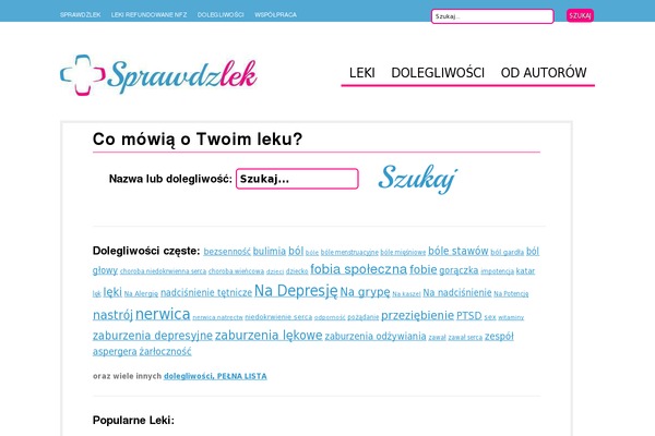 sprawdzlek.pl site used Sprawdzlek_new