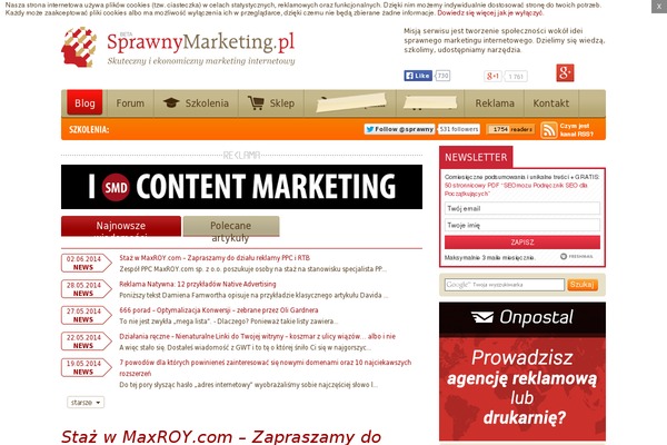 sprawnymarketing.pl site used Smnew-prodo