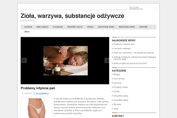 sprawykobiece.pl site used Sezen-1.1