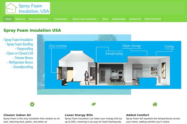 Canvas theme site design template sample