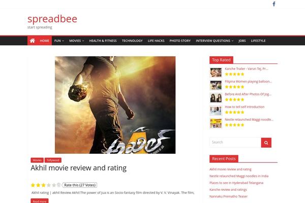 ColorMag theme site design template sample