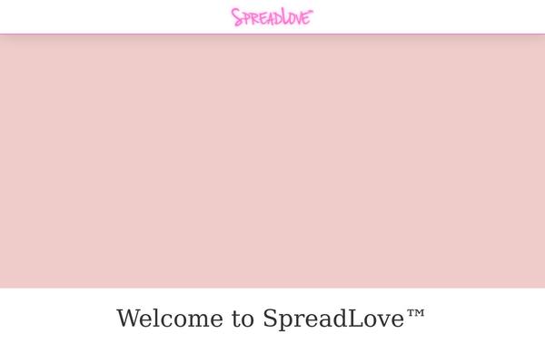 spreadlovetm.com site used Salient