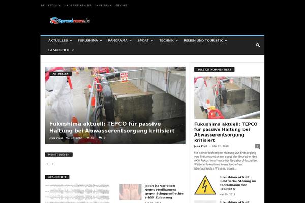 NewsMag theme site design template sample