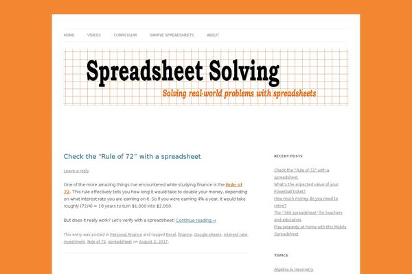 Twenty Sixteen theme site design template sample