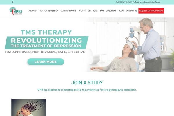 Medical-clinic theme site design template sample