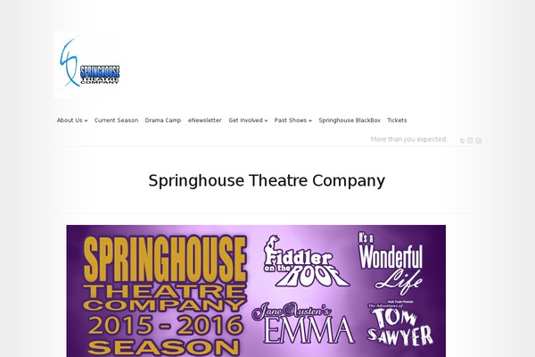 springhousetheatre.com site used Springhouse-theatre