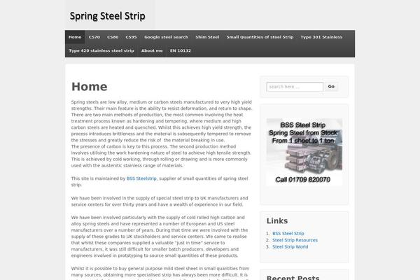 Responsive theme site design template sample