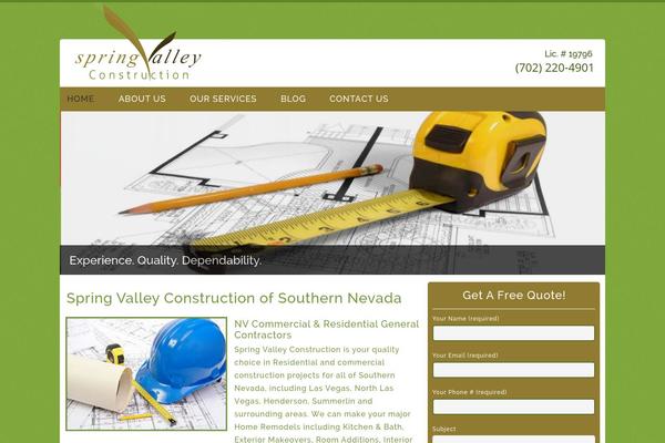 springvalleycontractors.com site used Tatva Lite