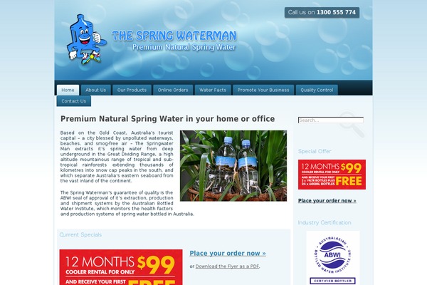 springwaterman.com.au site used Swm_v1
