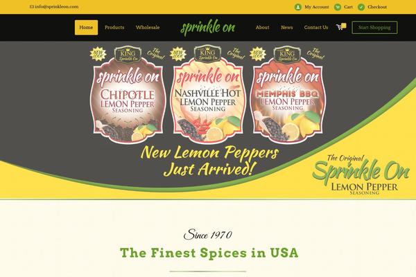 sprinkleon.com site used Sprinkleon-child