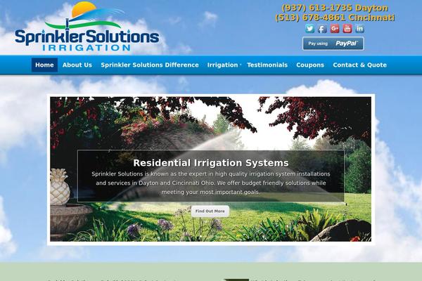 sprinklersolutionsirrigation.com site used E3divicustomized