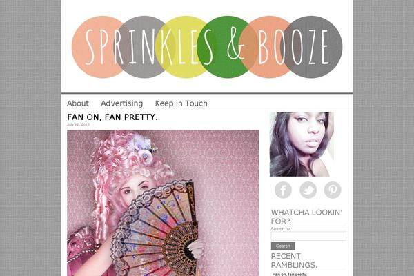 sprinklesandbooze.com site used Hello-fella-wp