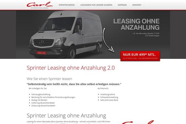 sprinter-leasing.com site used Carl-sprinter