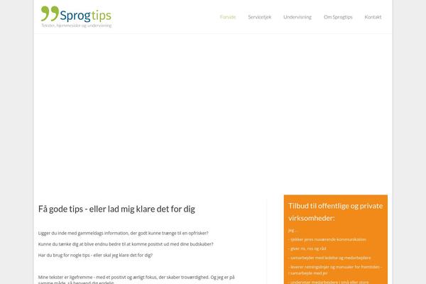 Virtue Premium theme site design template sample